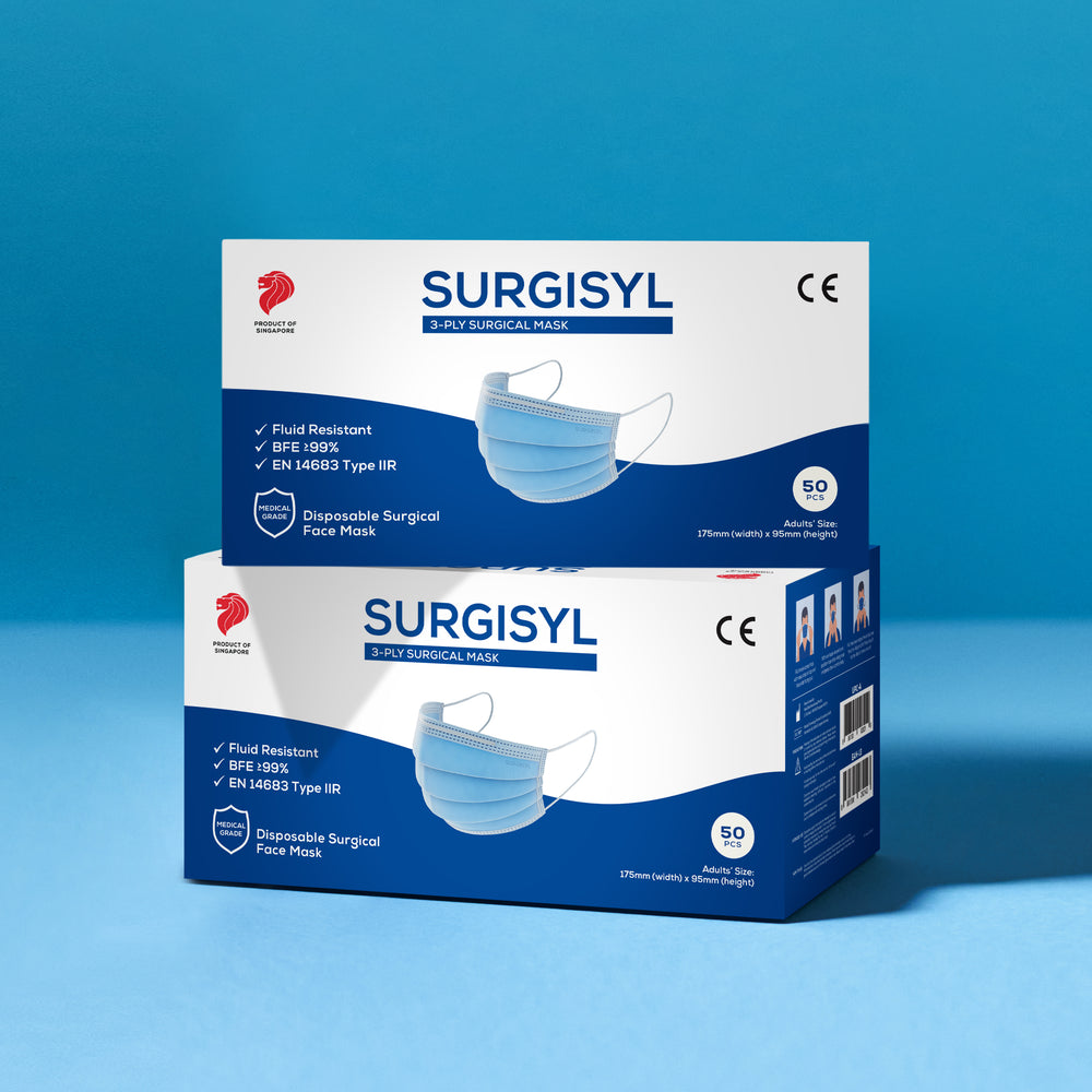 Surgical Face Mask 3 Ply Disposable